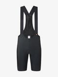 Lameda 21st anniv special men’s black cycling bib shorts with elastic interface padded seat area and sleek design