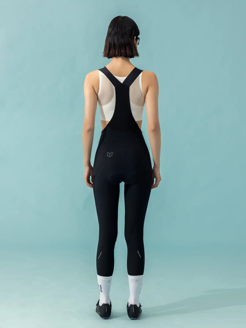 21st Anniversary Women's Bib Tights - Black alternate view