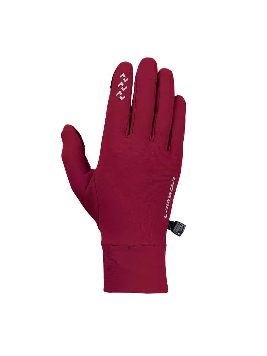 6066 Fleeced Bike Gloves - Red