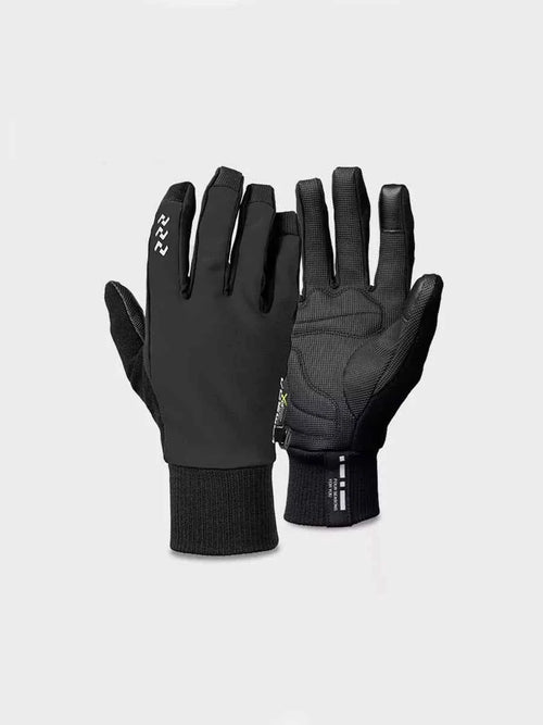 6069 Fleeced Bike Gloves - Black