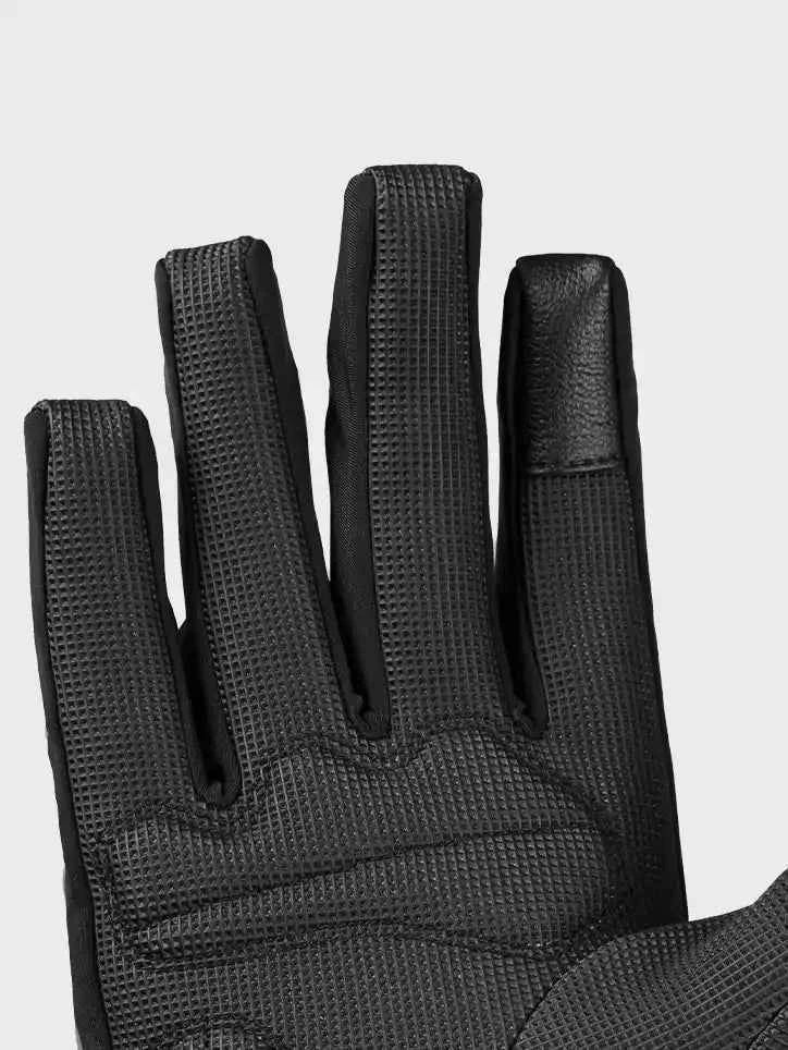6069 Fleeced Bike Gloves - Purple