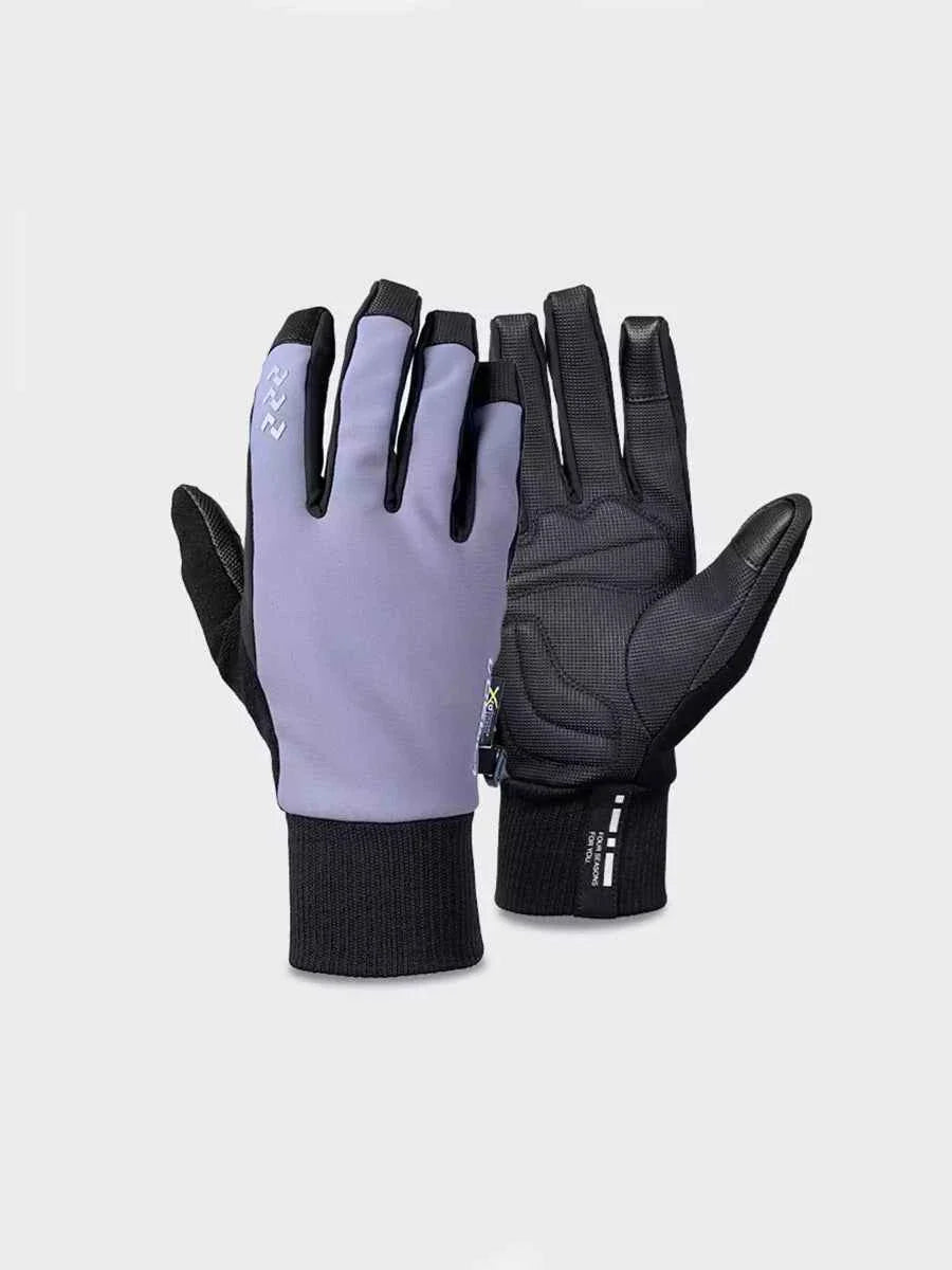 6069 Fleeced Bike Gloves - Purple