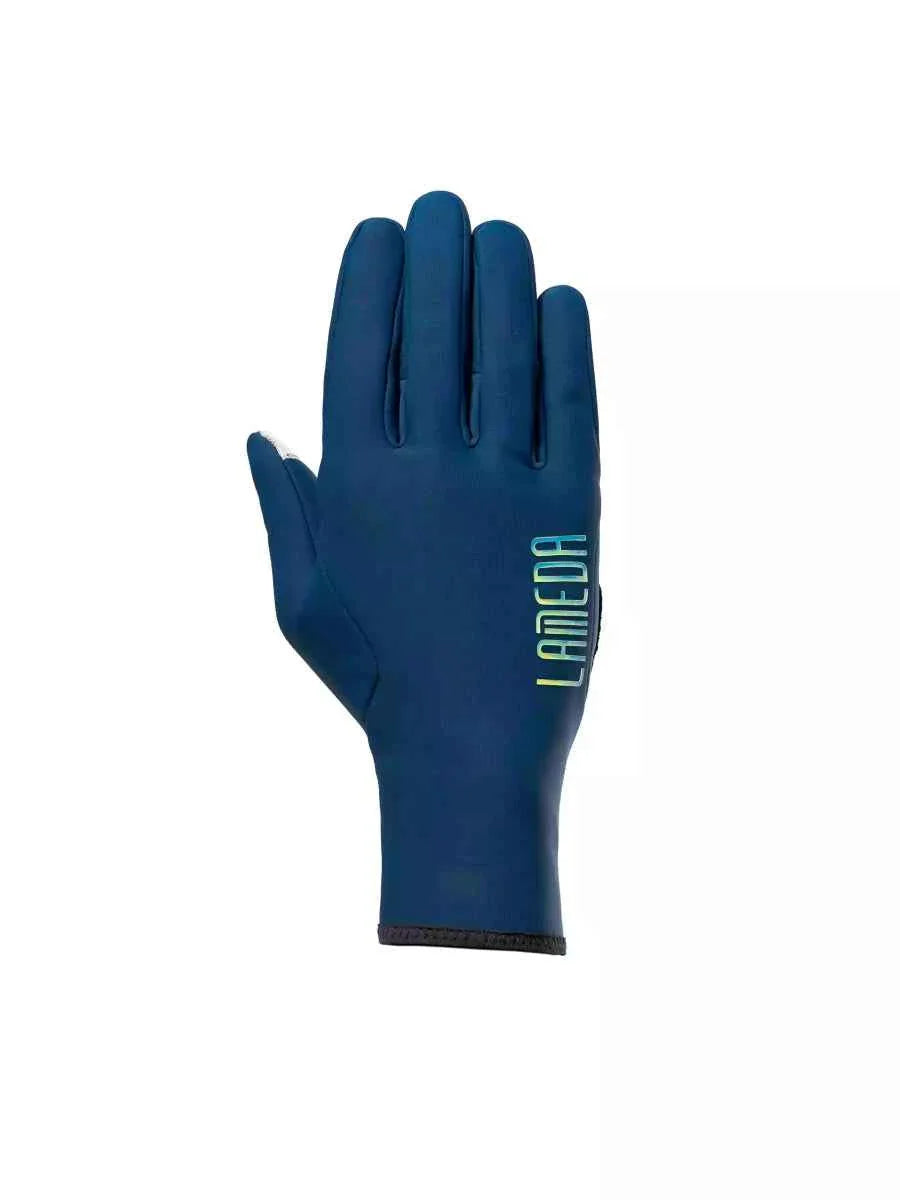 6097 Fleeced Bike Gloves - Blue