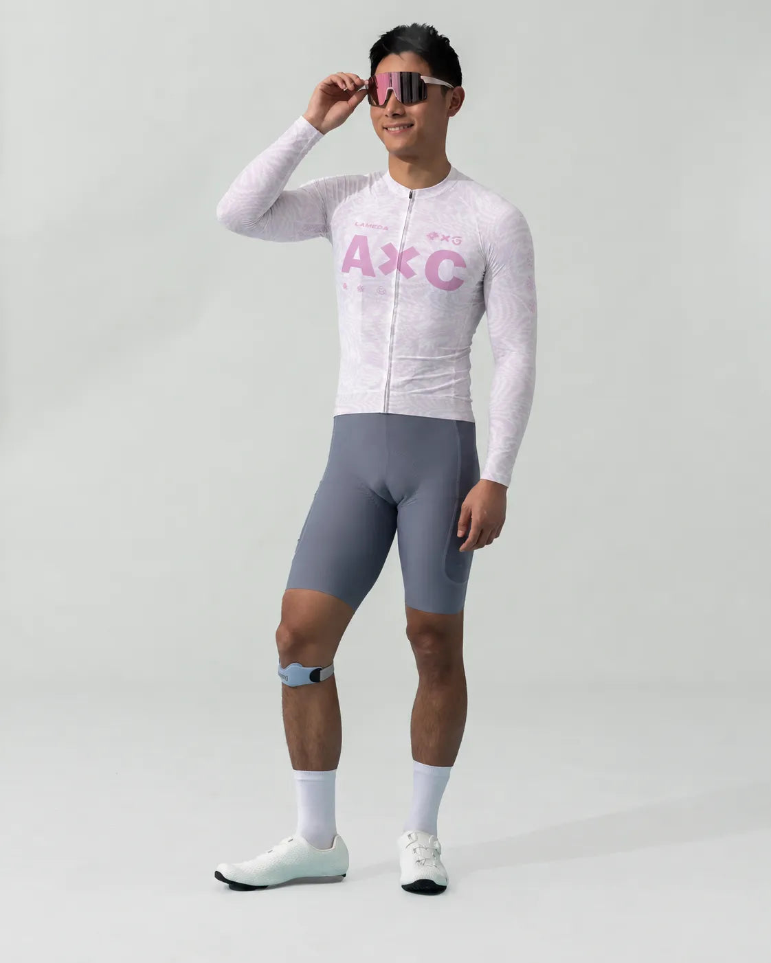 A*C Men's LS Jersey - Pink alternate view