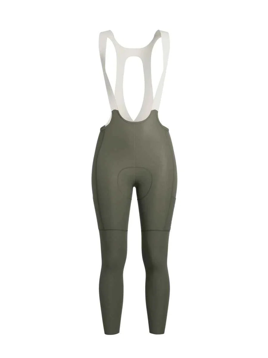 Bloom Women Cycling Bib Pants - Gray Green