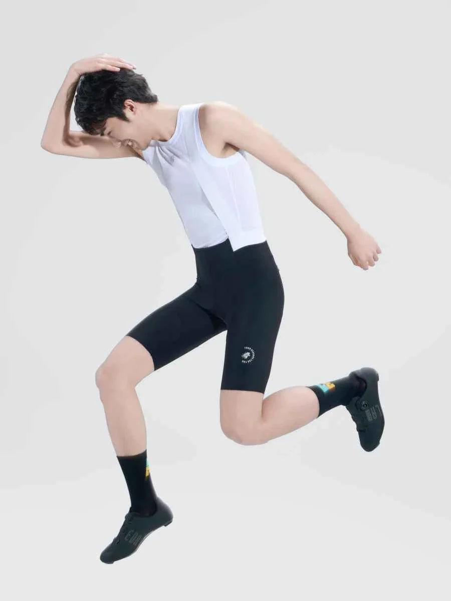 Dash Men Cycling Bib Shorts - Black