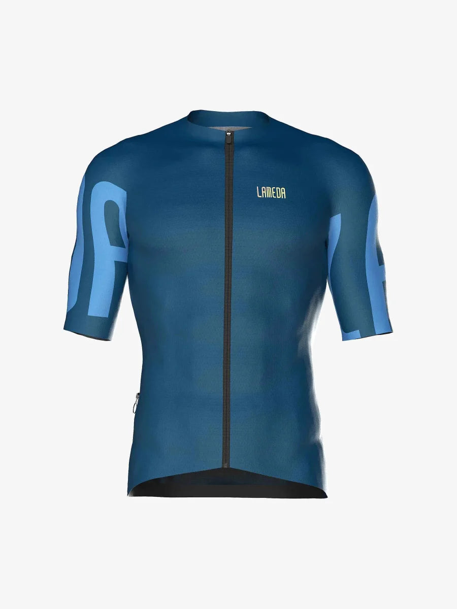 Dusk Men's Cycling Jersey - Starlight Blue