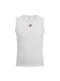 Flow Men Cycling Base Layer Vest - White