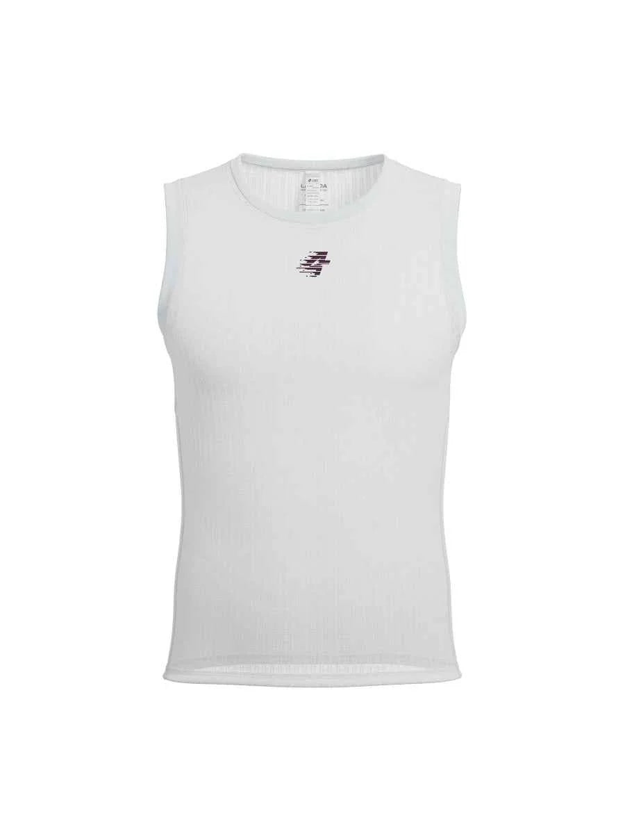 Flow Men Cycling Base Layer Vest - White