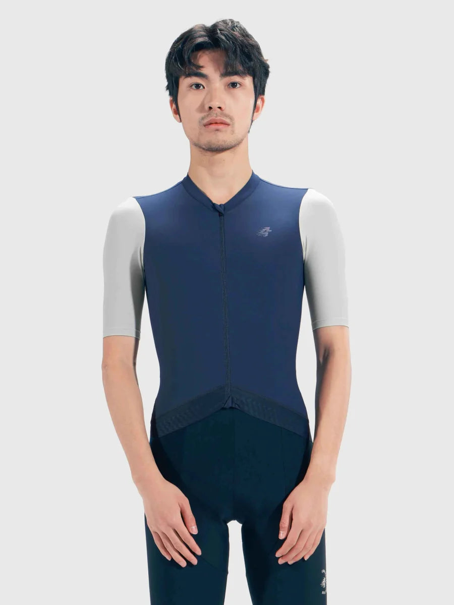 Flutter Men Cycling Jersey - Blue Blend