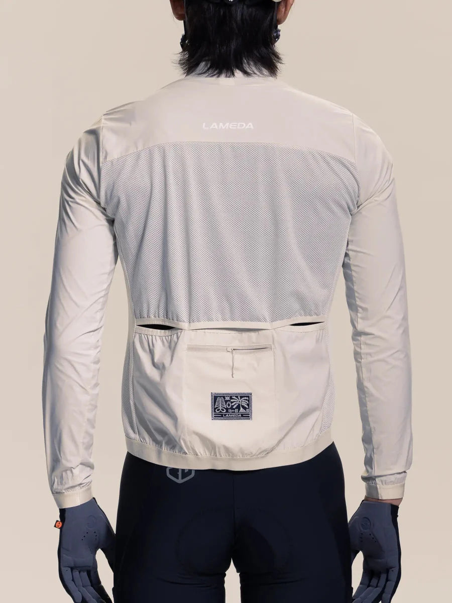 Freeze 20th Anniv. Special Men's Windbreaker - Sand White