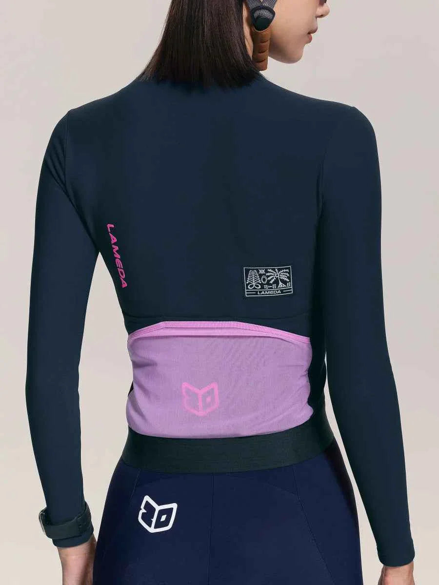 Freeze 20th Anniv. Special Women's Fleeced Thermal Jersey - Navy