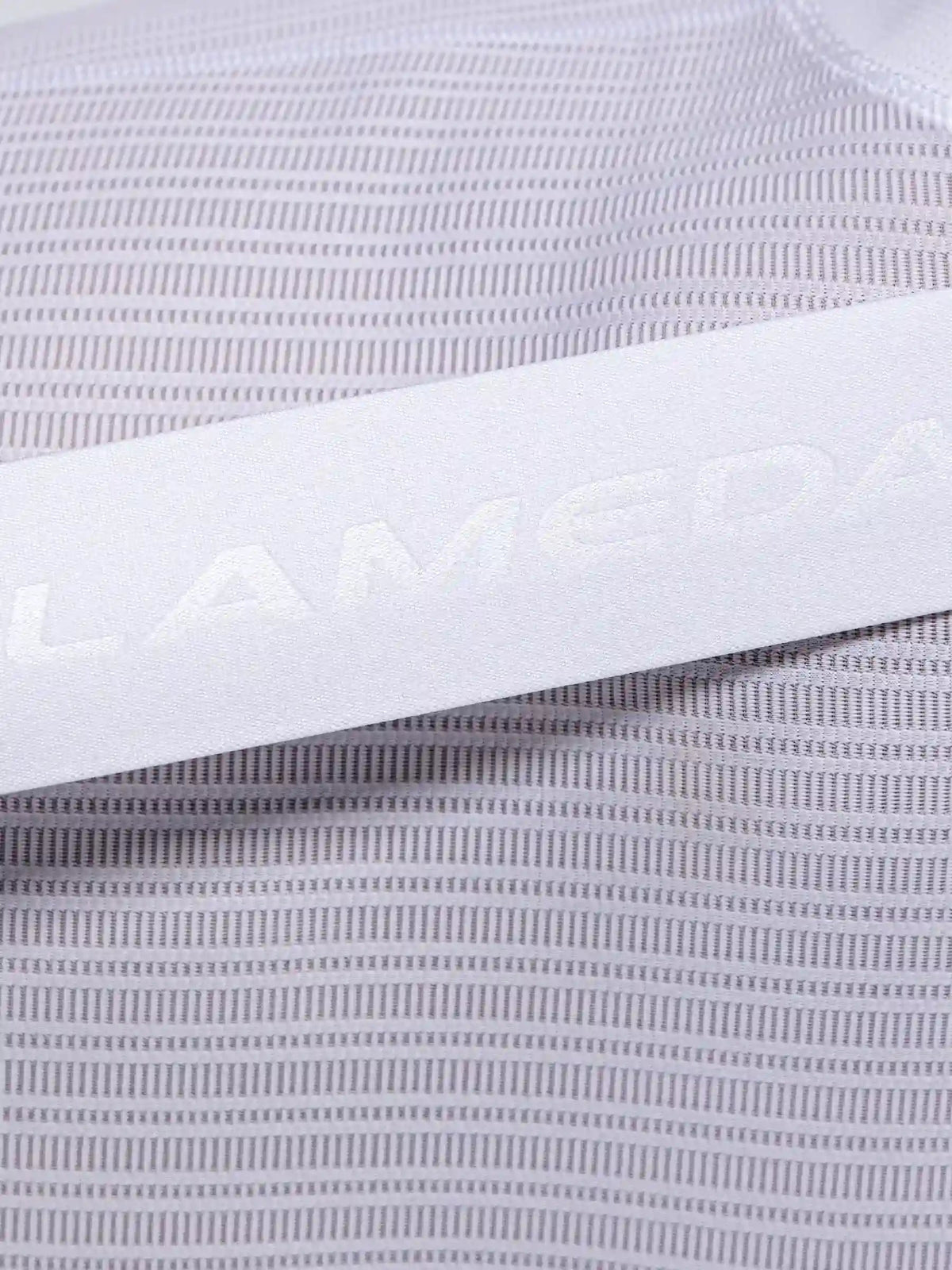 Soft breathable bib straps