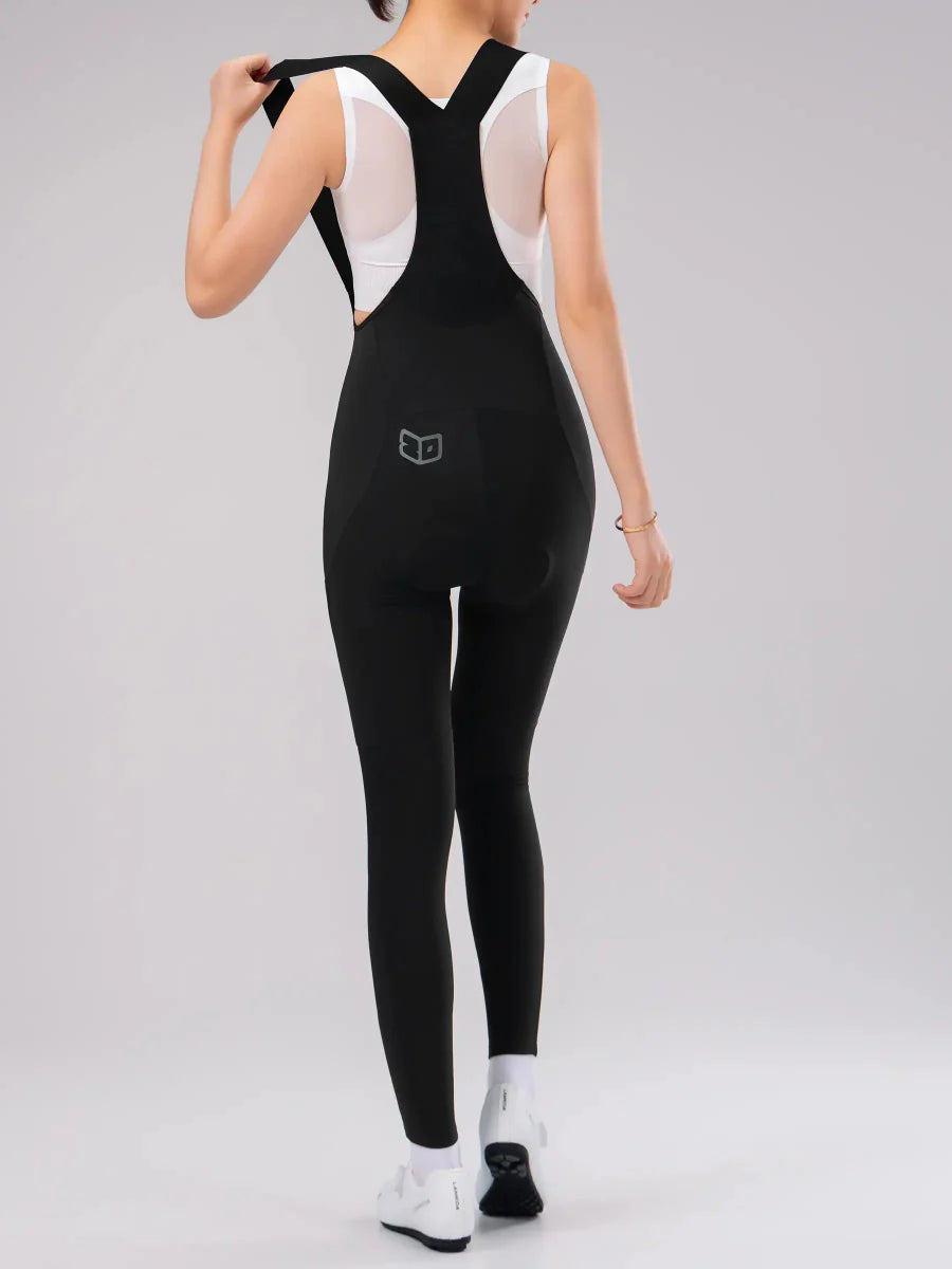 Lameda 20th Anniv. Special Thermal Women's Bib Tights - Black