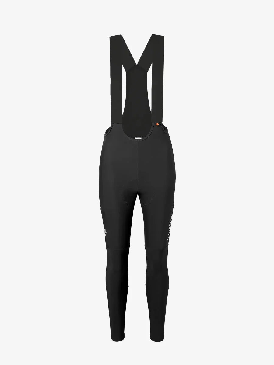 Lameda 20th Anniv. Special Thermal Women's Bib Tights - Black