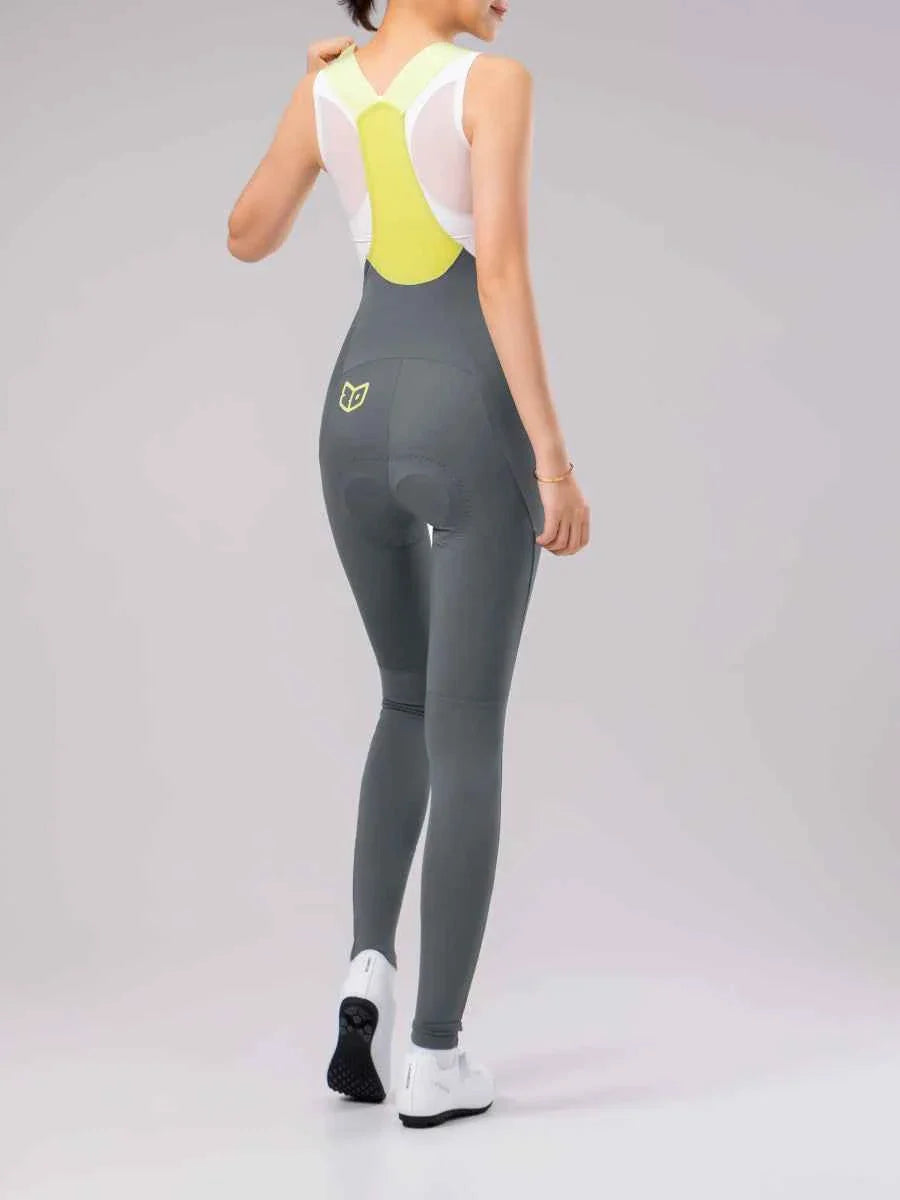 Lameda 20th Anniv. Special Women's Bib Tights - Gray
