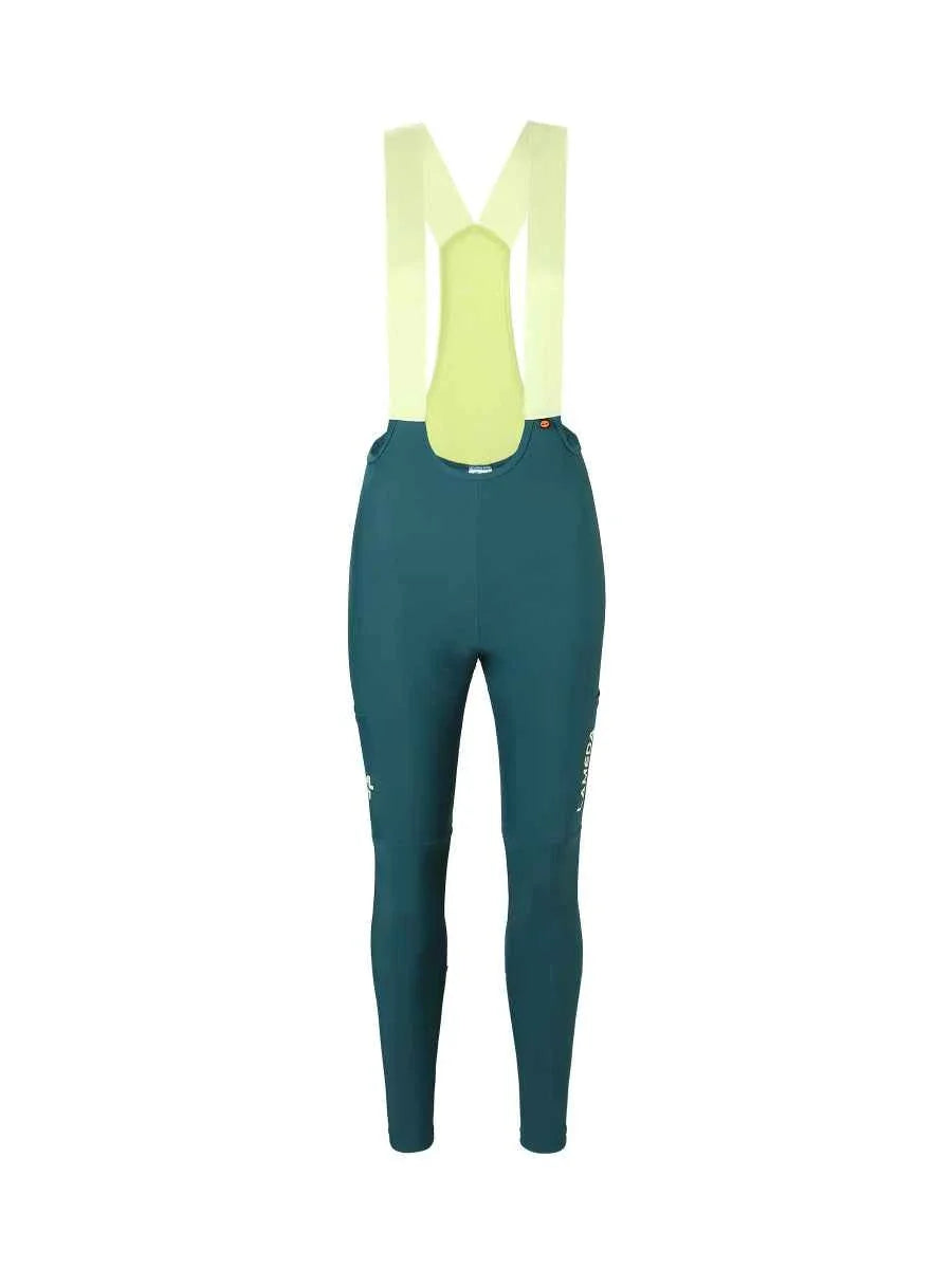 Lameda 20th Anniv. Special Women's Bib Tights - Green