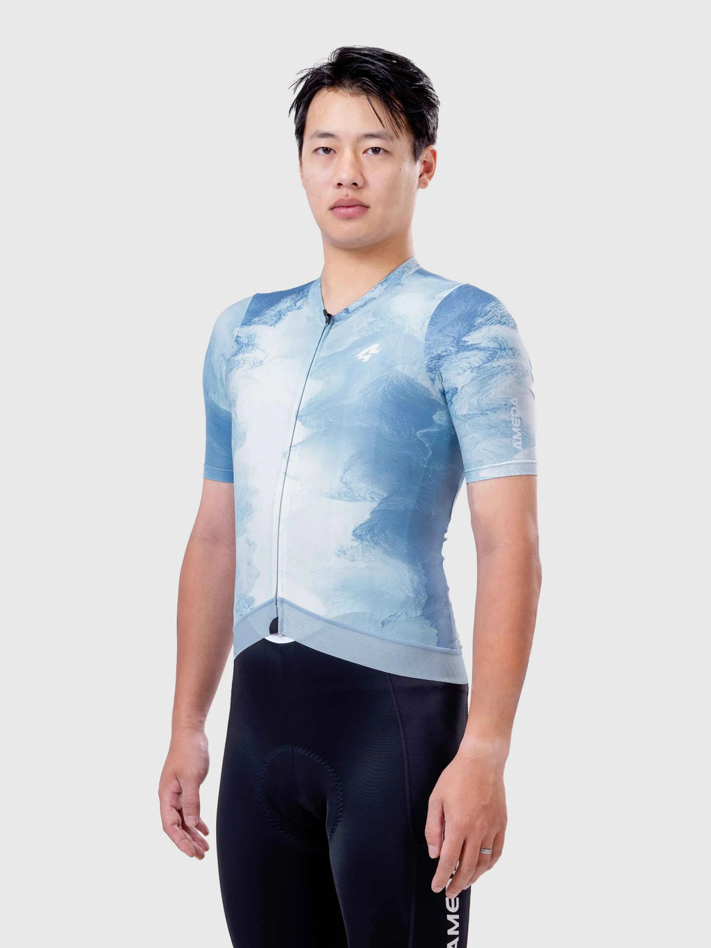 Verde Men Cycling Jersey - Indigo Blue