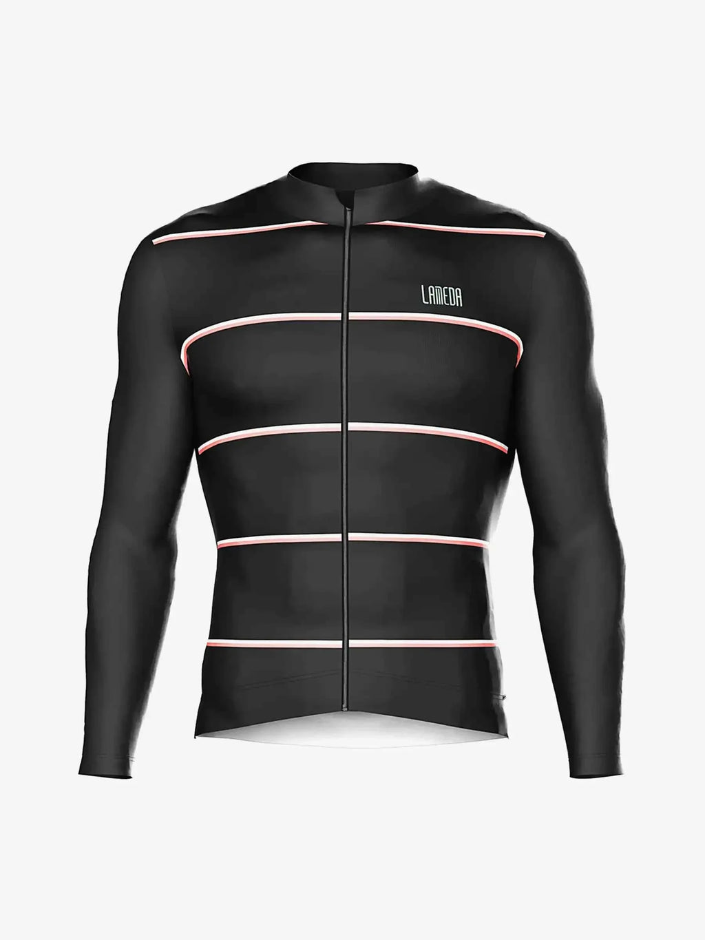 Colorful Unisex Fleeced Thermal Jersey - Black