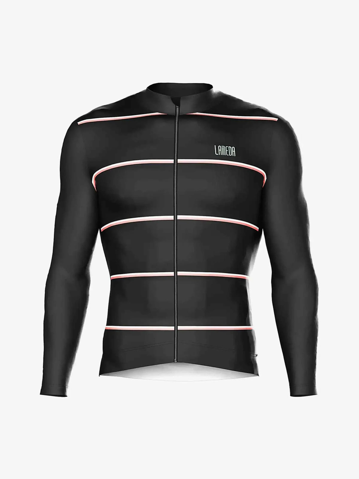 Colorful Unisex Fleeced Thermal Jersey - Black