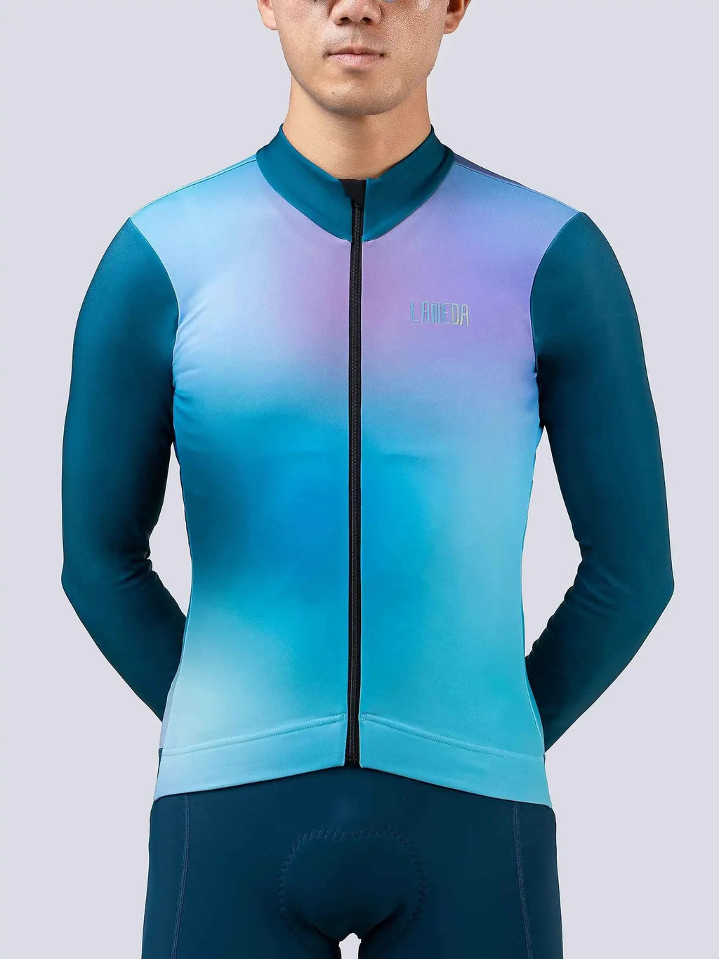 Colorful Unisex Fleeced Thermal Jersey - Green