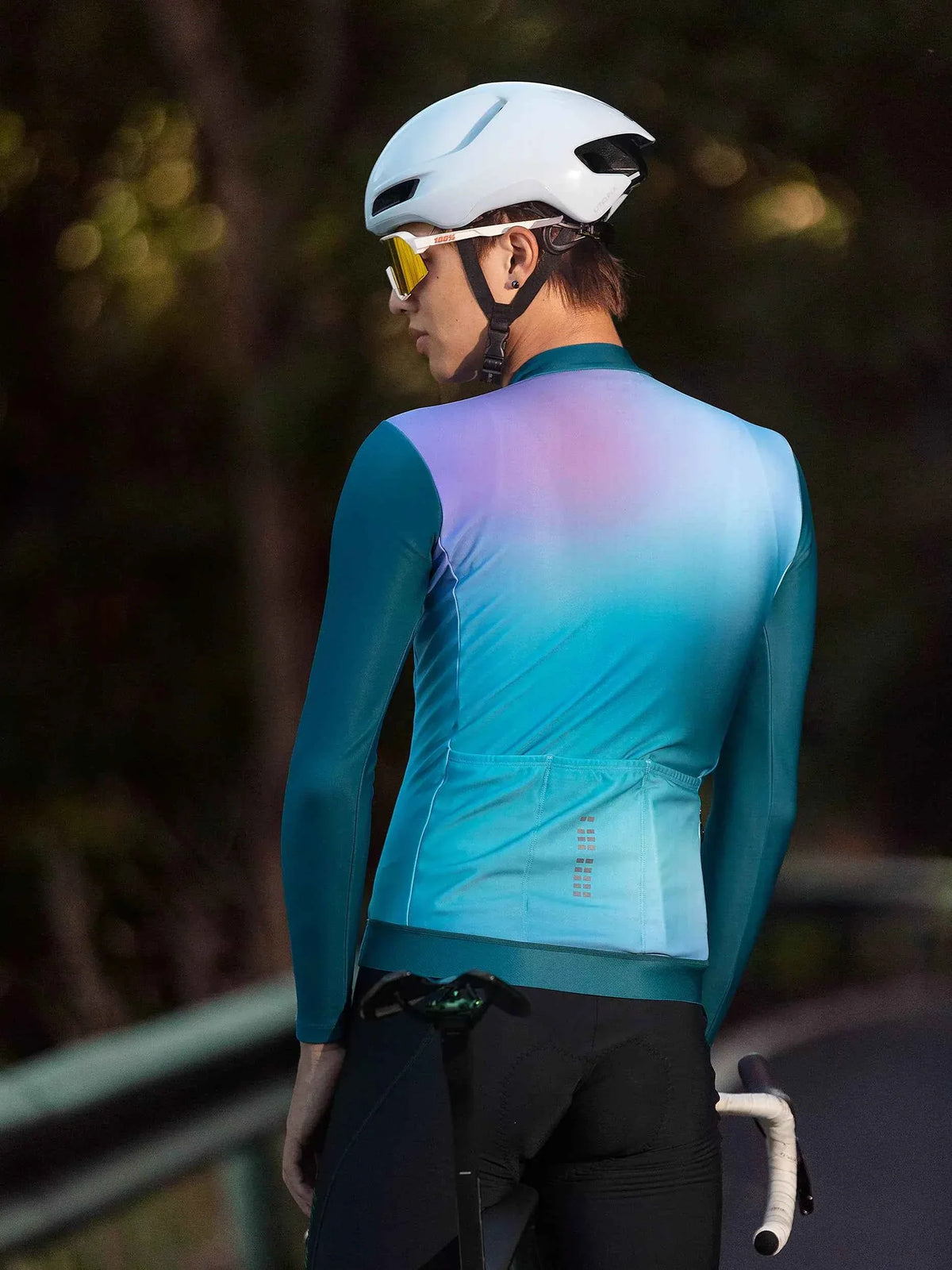 Colorful Unisex Fleeced Thermal Jersey - Green