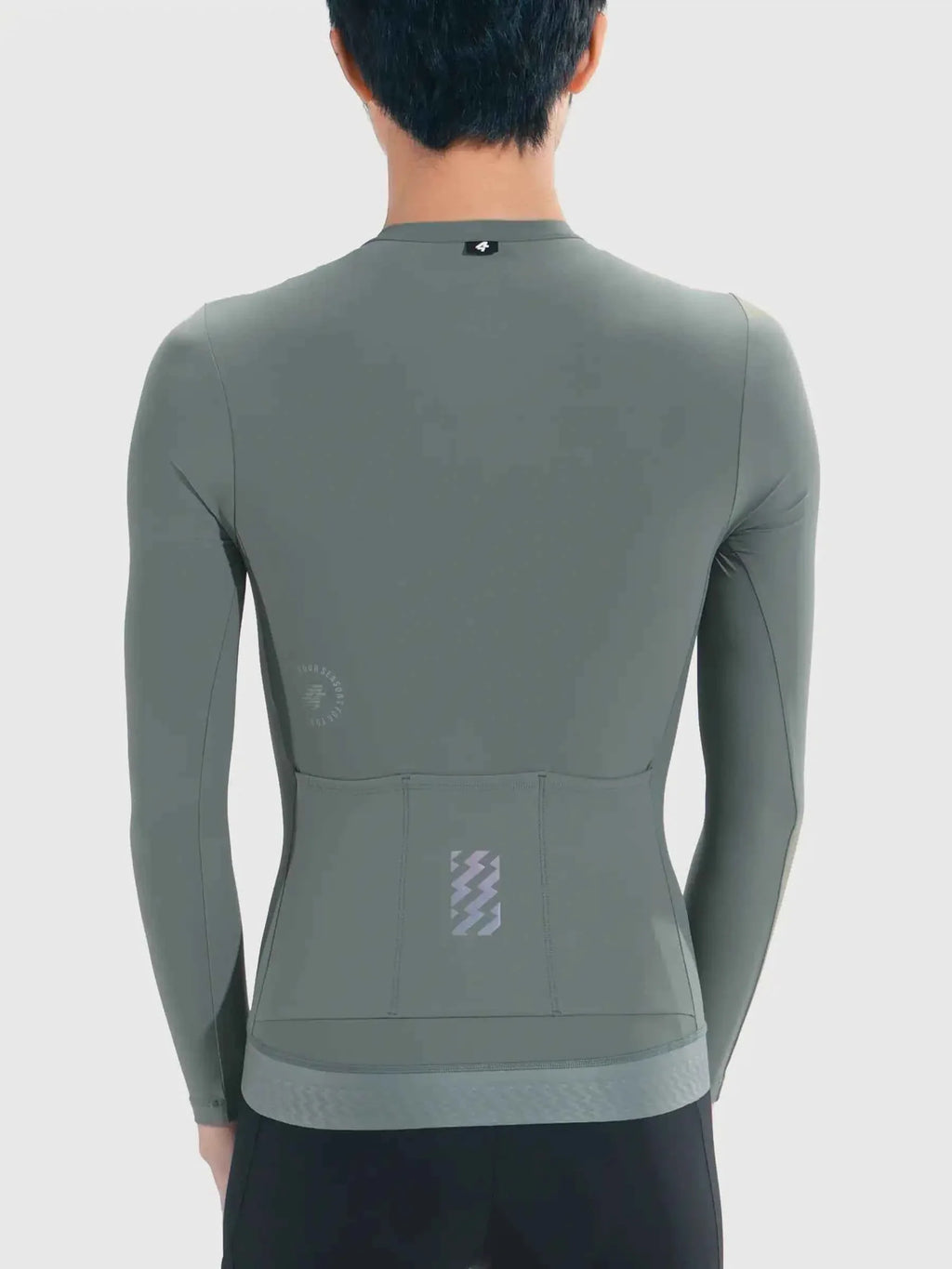 Freedom Men Cycling Jersey - Gray Olive