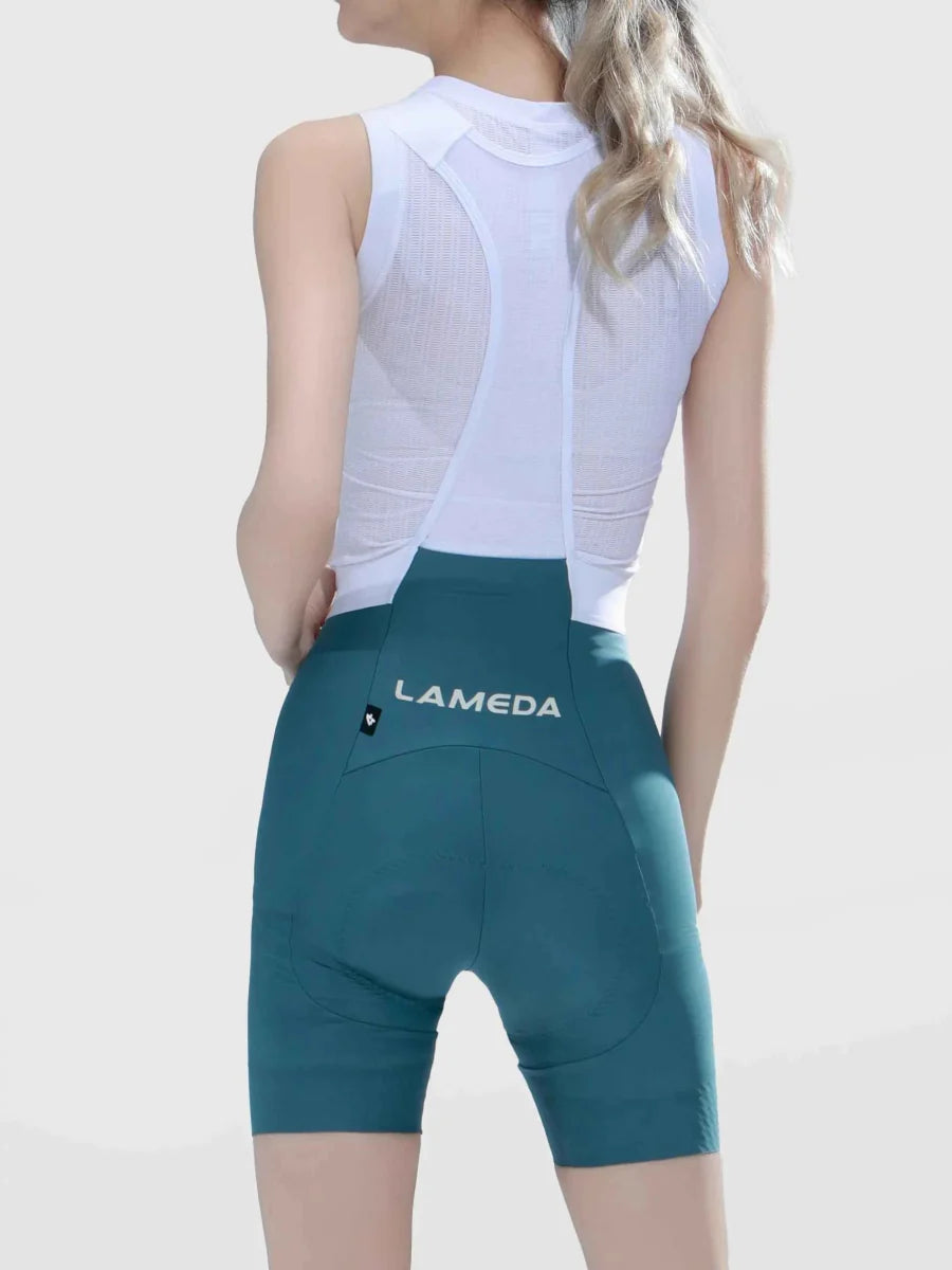 Luminance Women Cycling Bib Shorts - Haze Blue