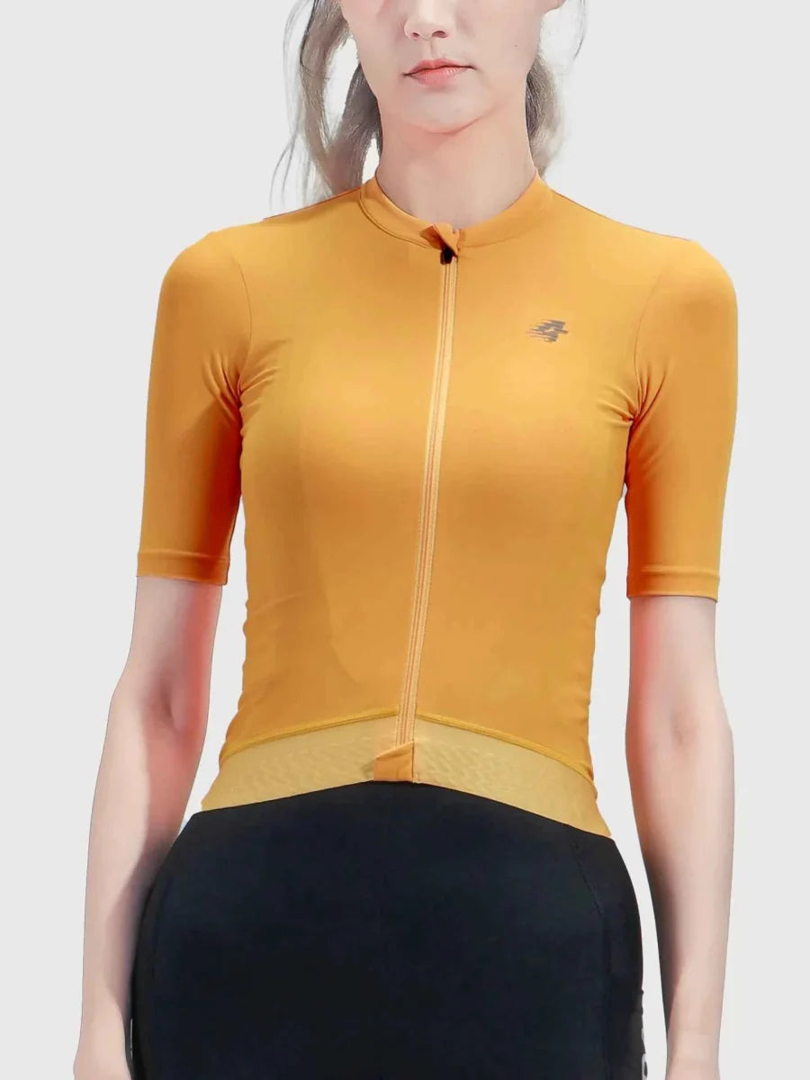 Melody Woman Cycling Jersey - Banana Yellow