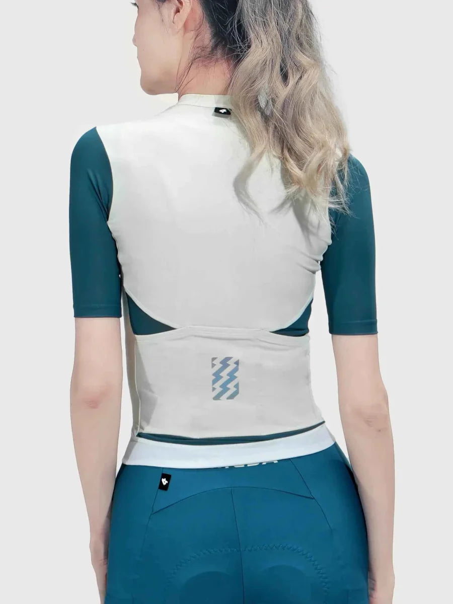 Melody Woman Cycling Jersey - Cloud Blend
