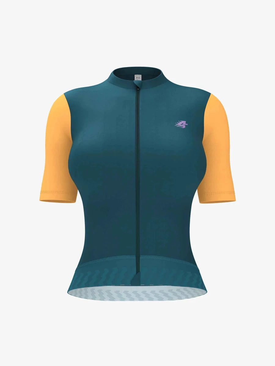 Melody Woman Cycling Jersey - Teal Blend