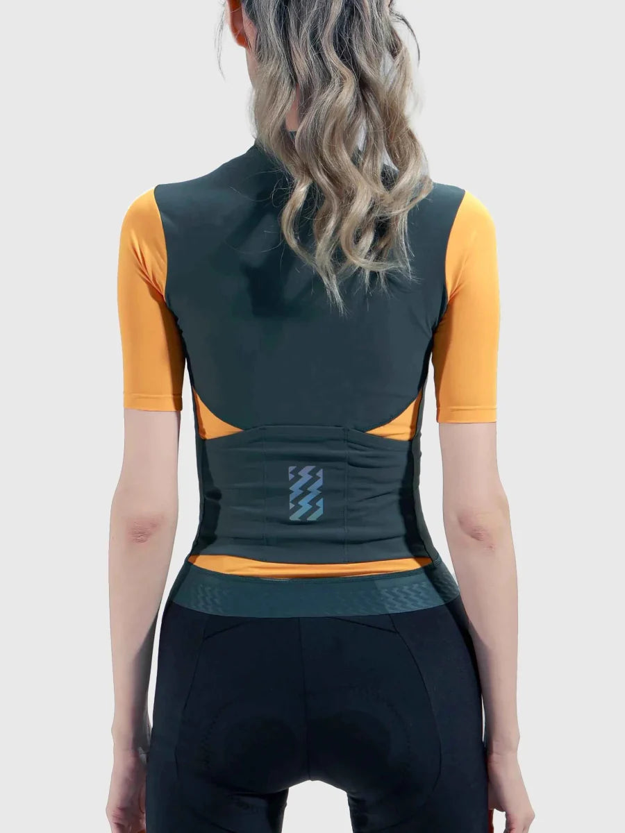 Melody Woman Cycling Jersey - Teal Blend