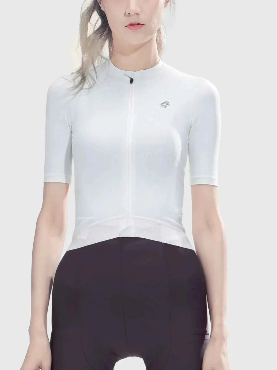 Melody Woman Cycling Jersey - White