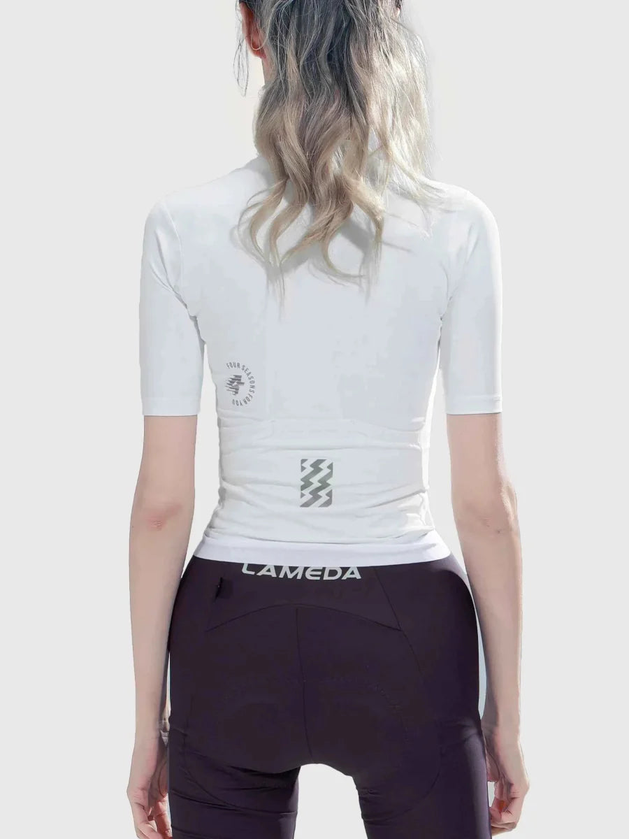 Melody Woman Cycling Jersey - White