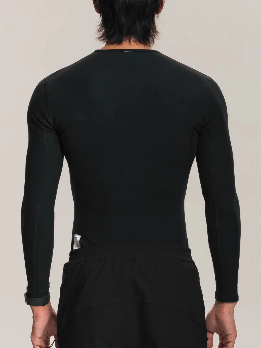 Men's Thermal Cycling Base Layer - Black - Lameda