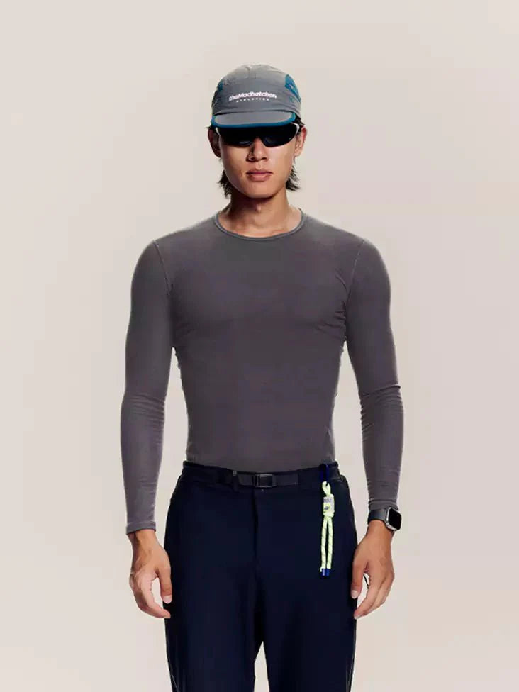 Men's Thermal Cycling Base Layer - Gray - Lameda