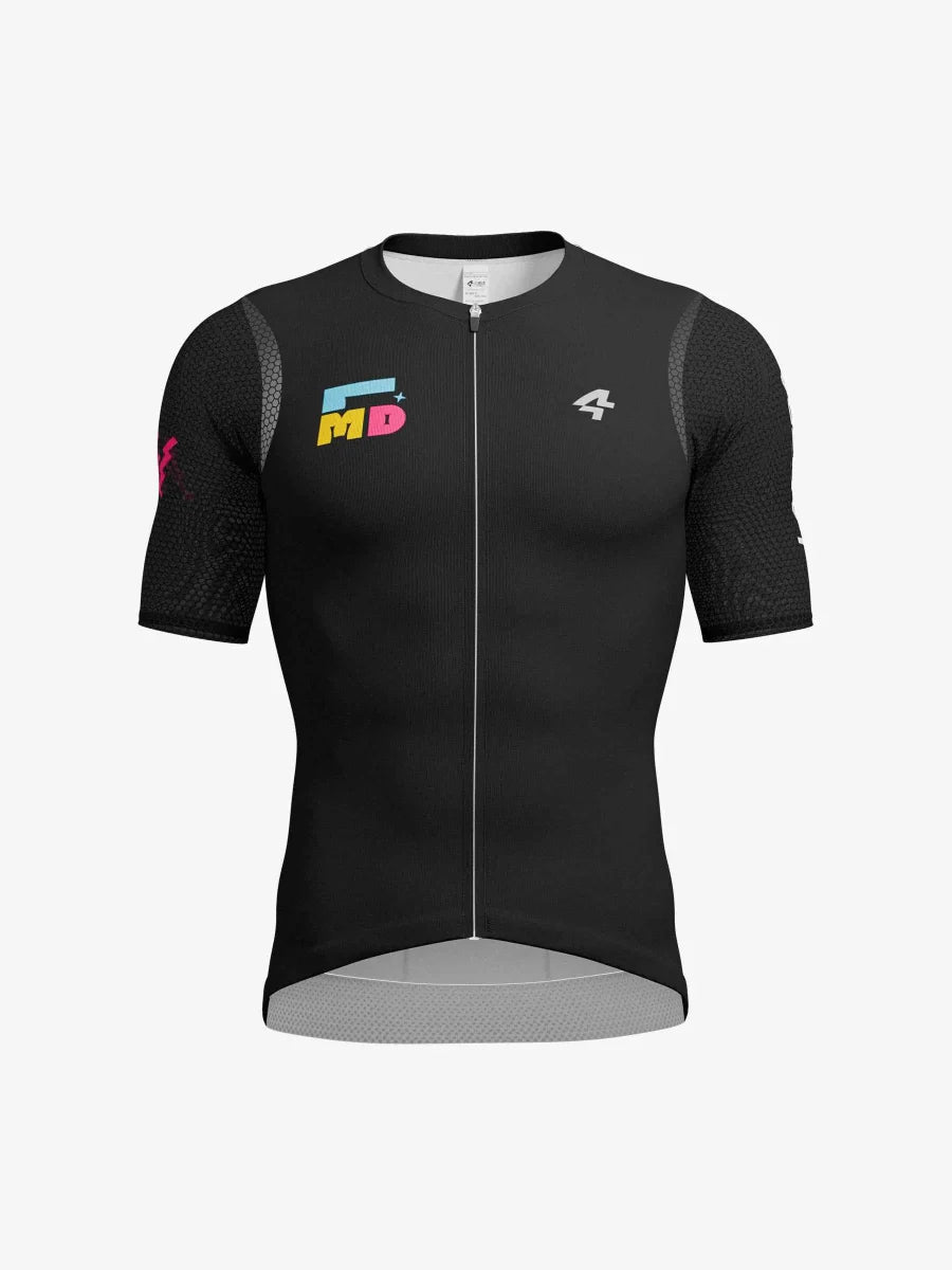 Mirage Unisex Cycling Jersey - Black