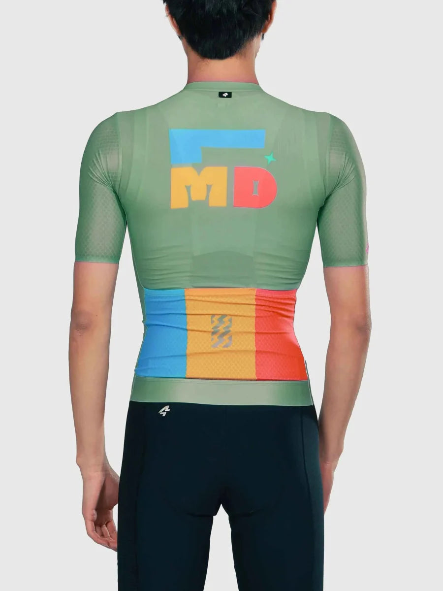 Mirage Unisex Cycling Jersey - Green