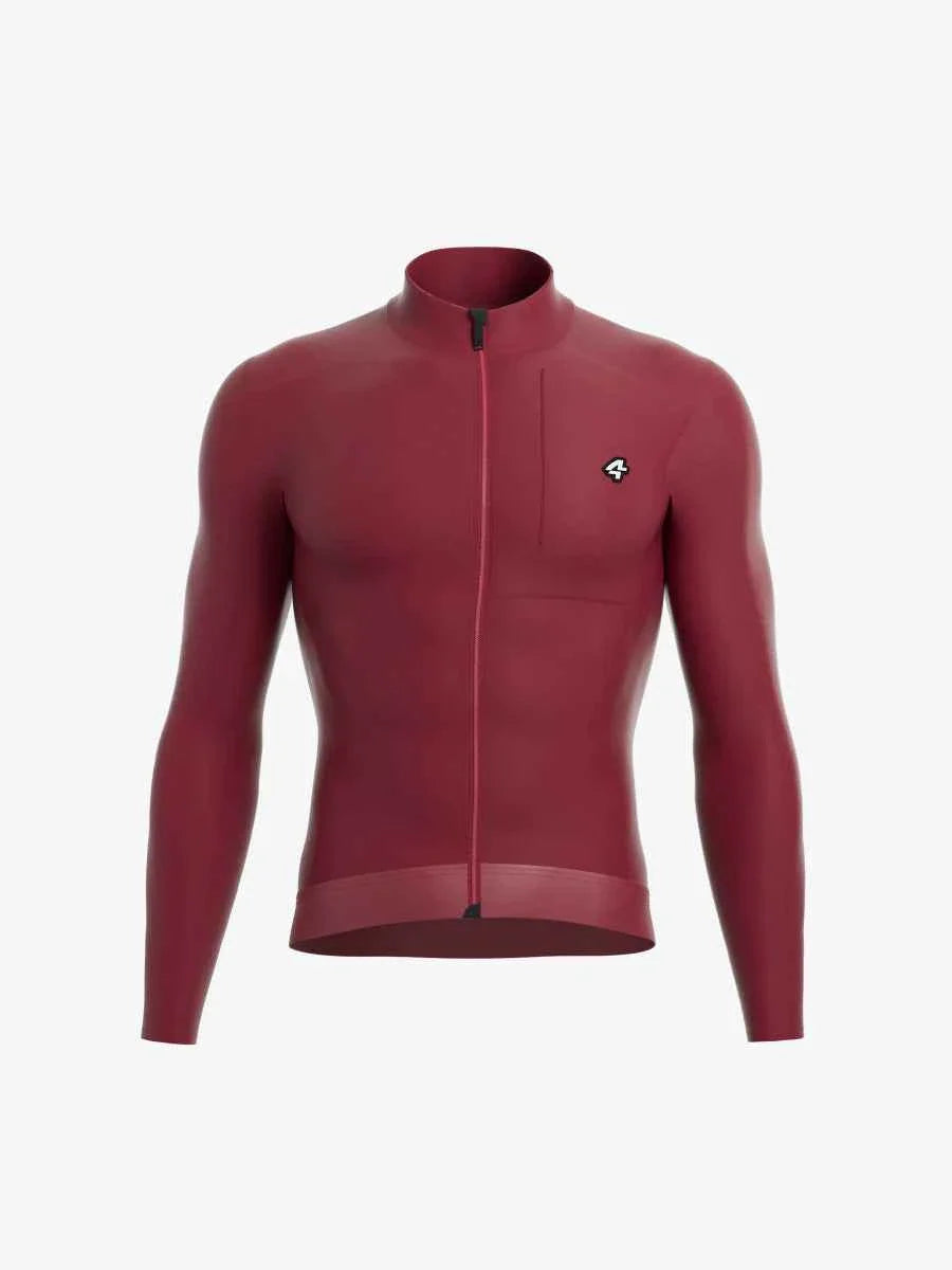 Petrel Men's Fleeced Thermal Jersey - Red