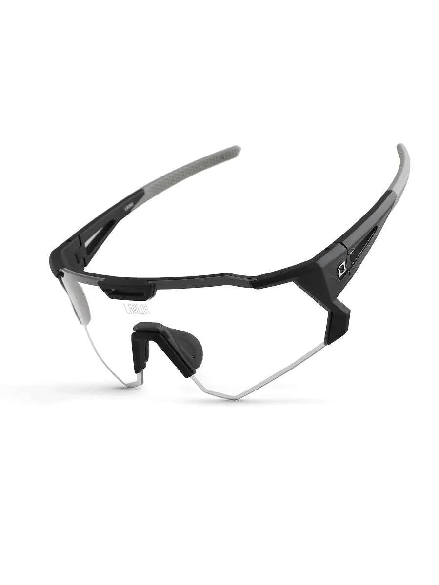 Photochromic Cycling Sunglasses LS350 - Black Anti-Fog+