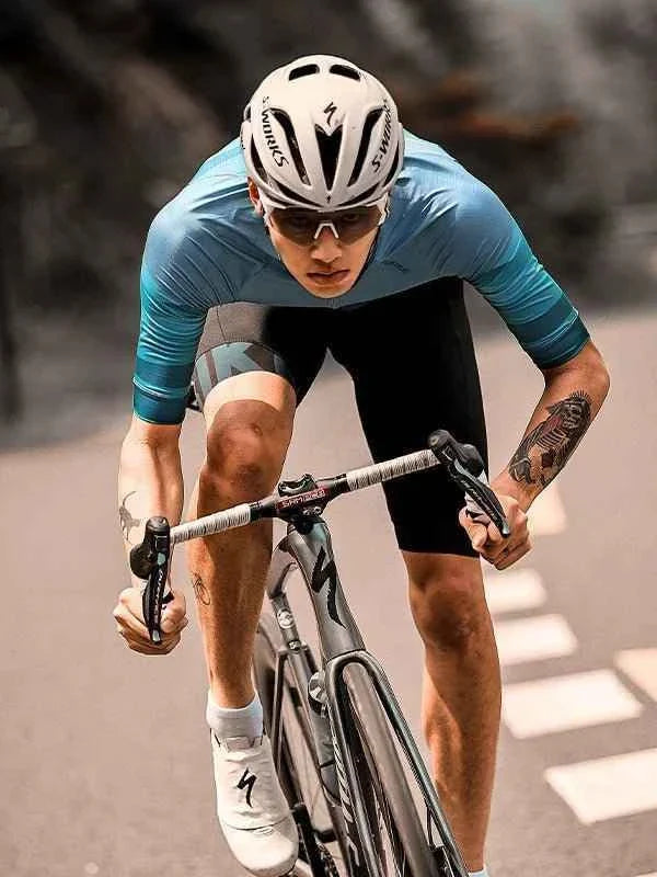 Photochromic Cycling Sunglasses LS350 - White Anti-Fog+