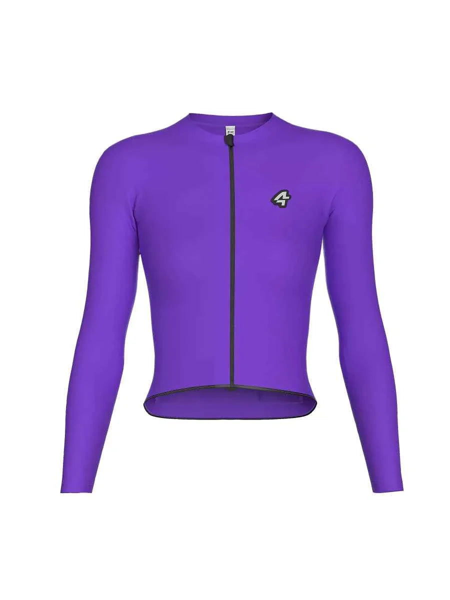 Polar Night Women's Fleeced Thermal Jersey - Purple