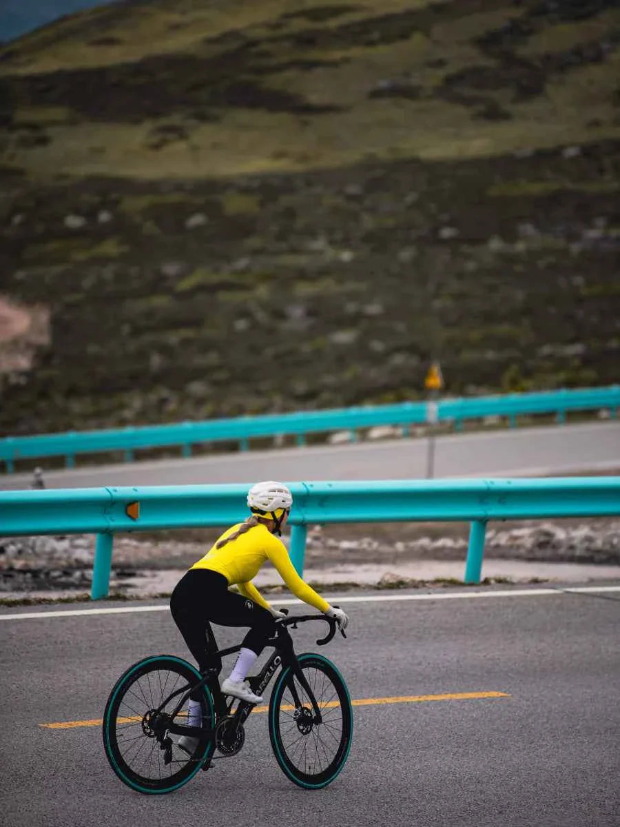 Polar Night Women's Fleeced Thermal Jersey - Yellow
