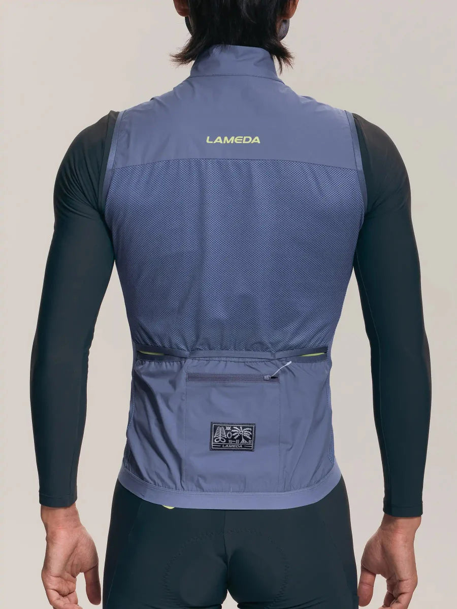 Pulse 20th Anniv. Special Men's Vest - Blue - Lameda