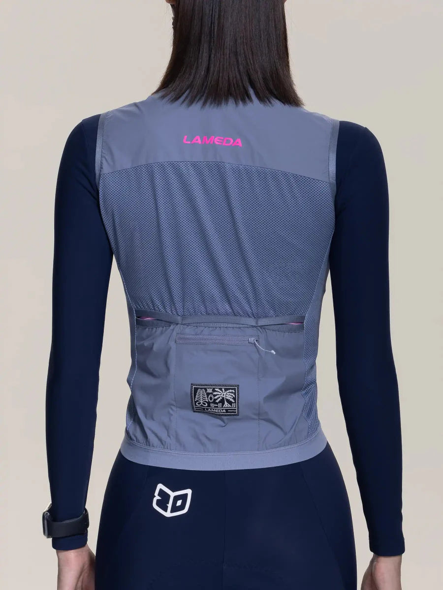 Pulse 20th Anniv. Special Women's Vest - Blue - Lameda