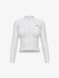 Quill Women Cycling Jersey Long Sleeve - White