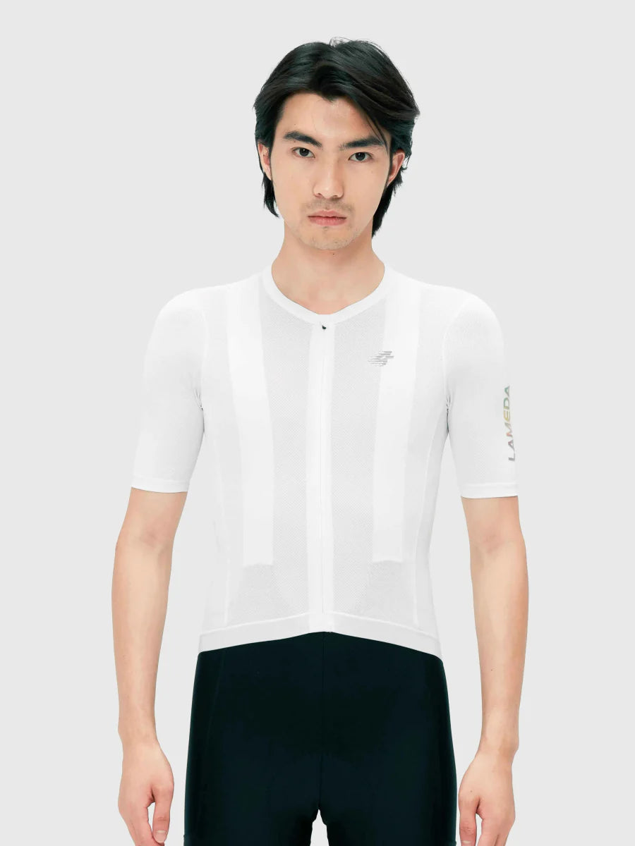Realm Men Cycling Jersey - White