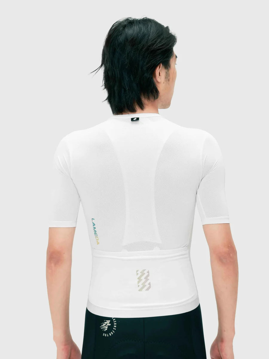 Realm Men Cycling Jersey - White