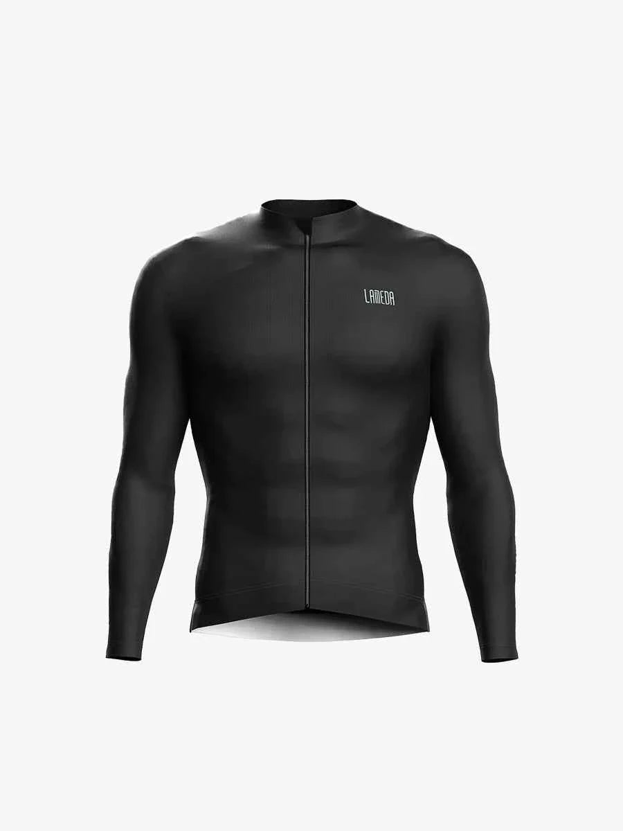 Sheen Unisex Fleeced Thermal Jersey - Black