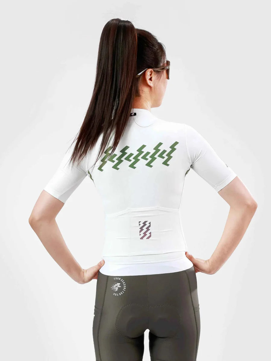 Slumber Women Cycling Jersey - Cloud Lightning
